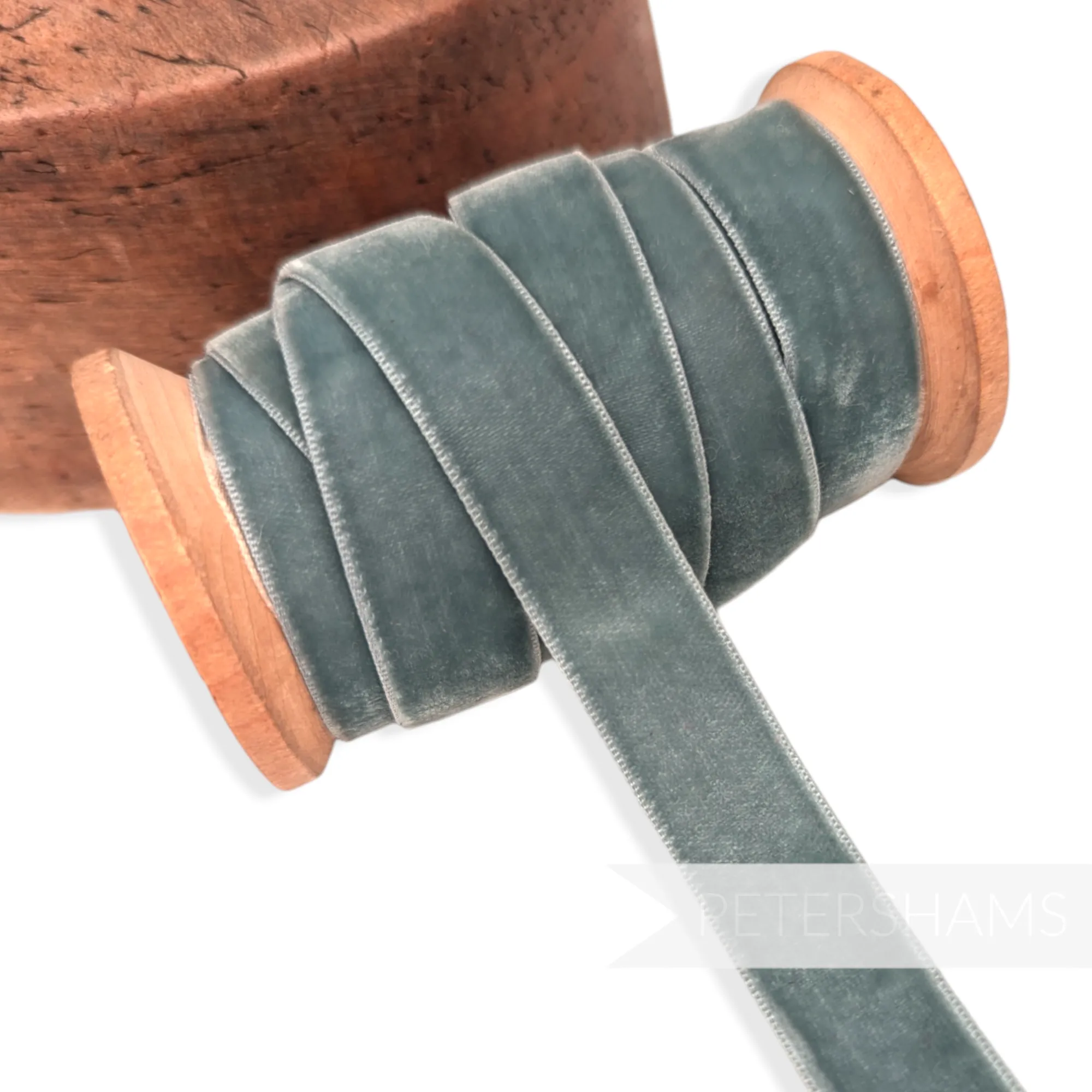 16mm Vintage Velvet Ribbon (Various Makes) - 1m