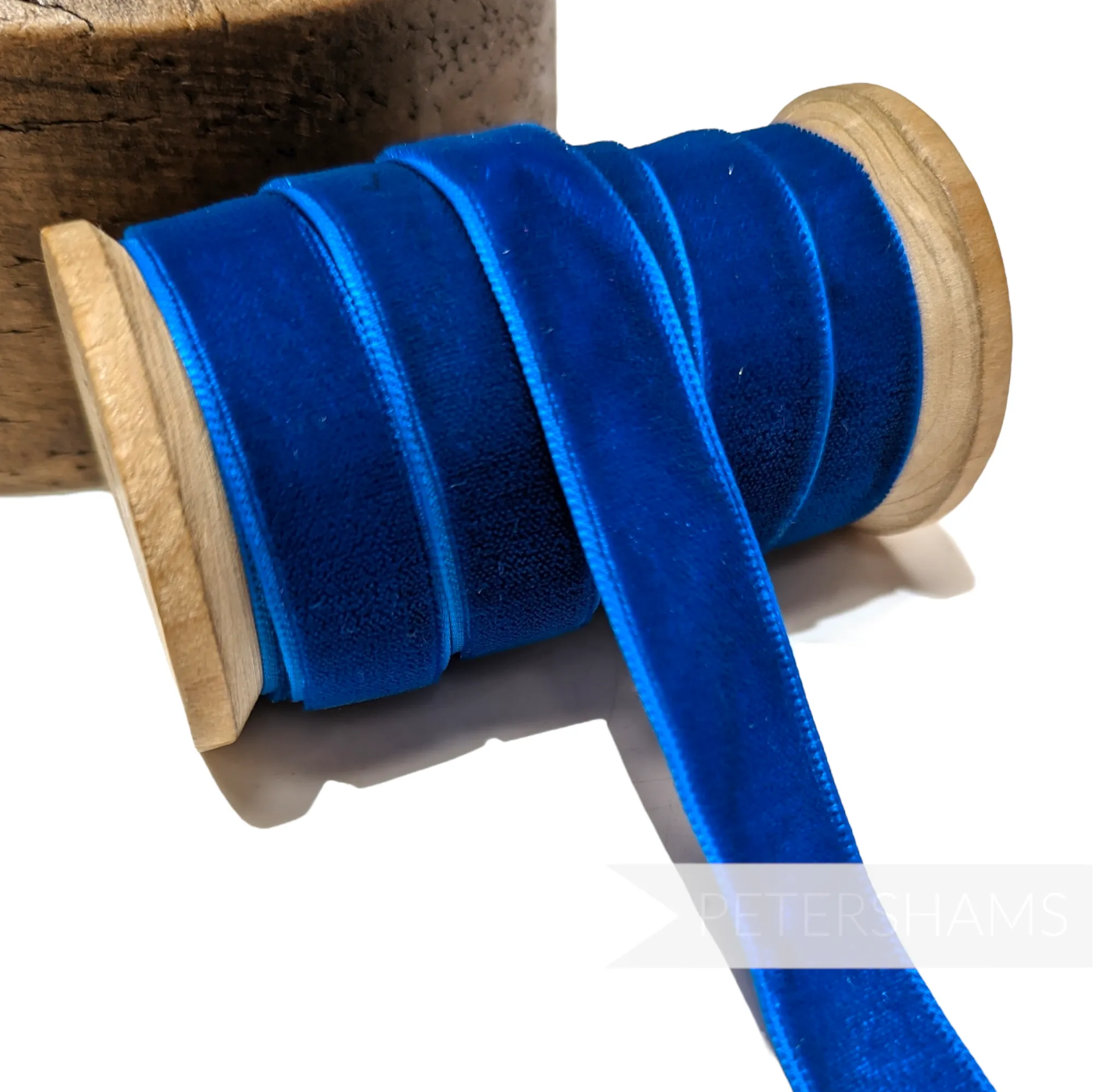 16mm Vintage Velvet Ribbon (Various Makes) - 1m
