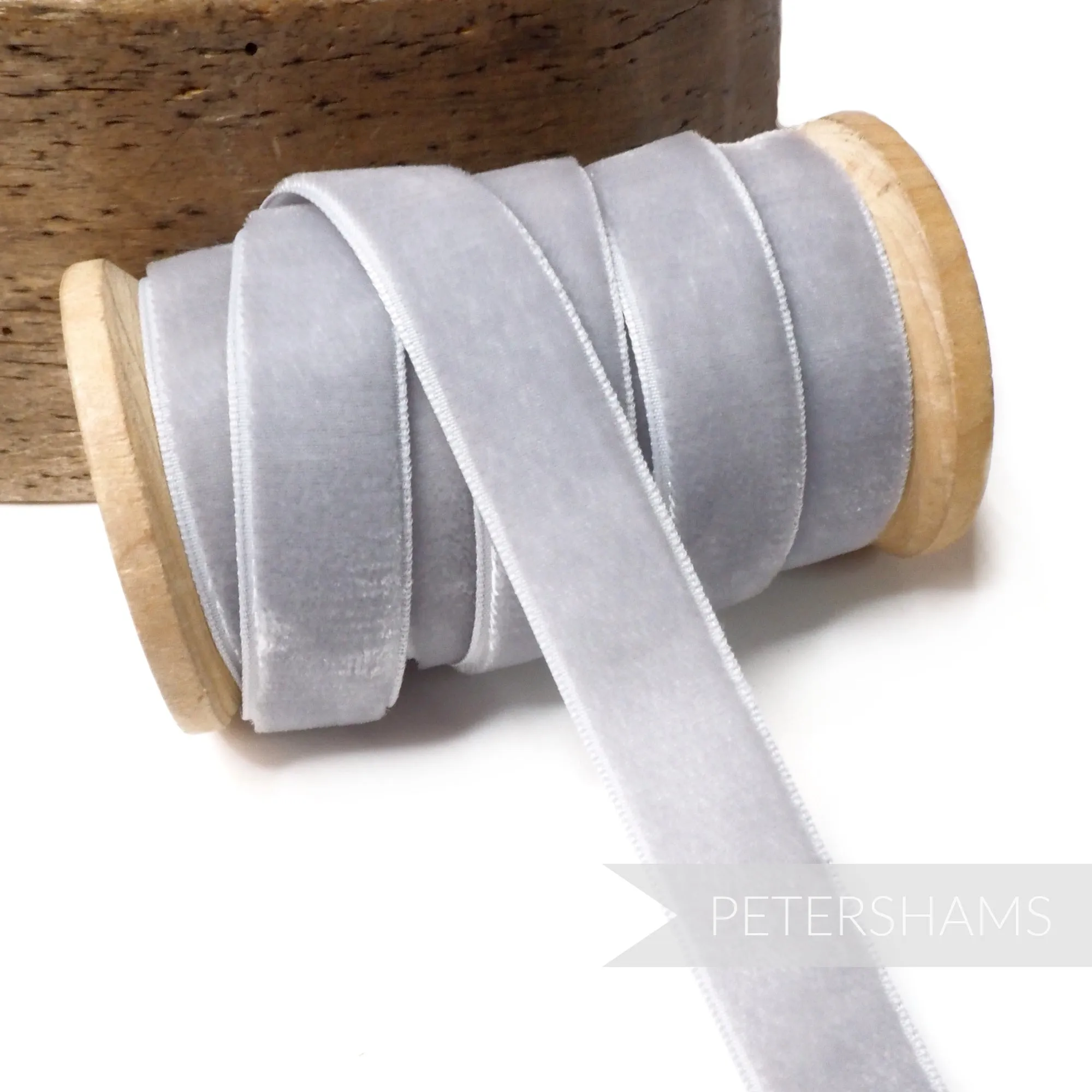 16mm Vintage Velvet Ribbon (Various Makes) - 1m