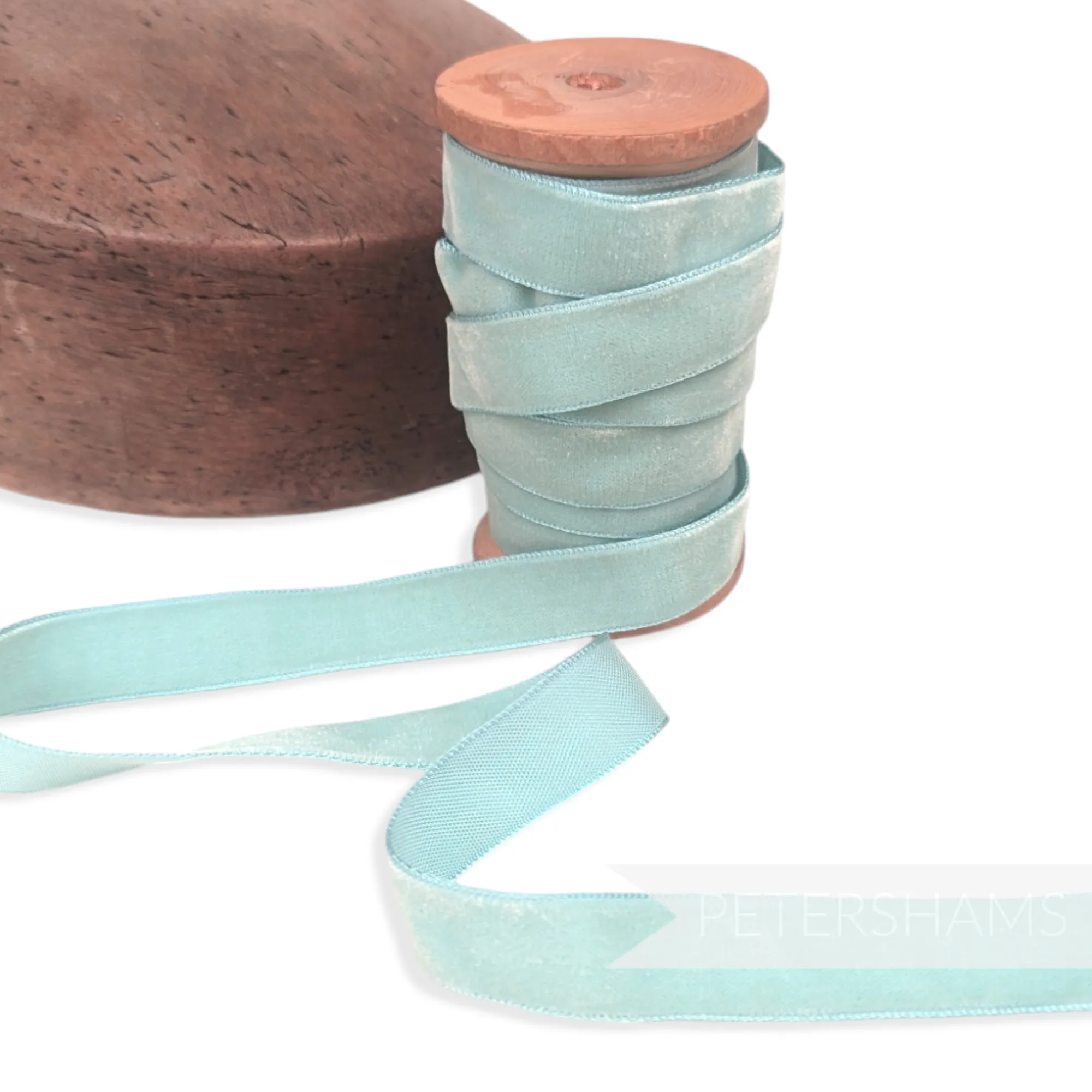 16mm Vintage Velvet Ribbon (Various Makes) - 1m
