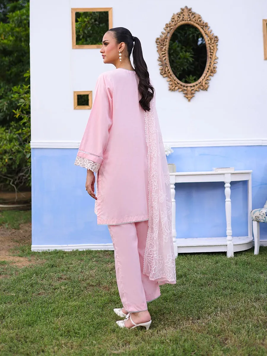 3pc - Stitched Signature Embroidered Cambric Suit