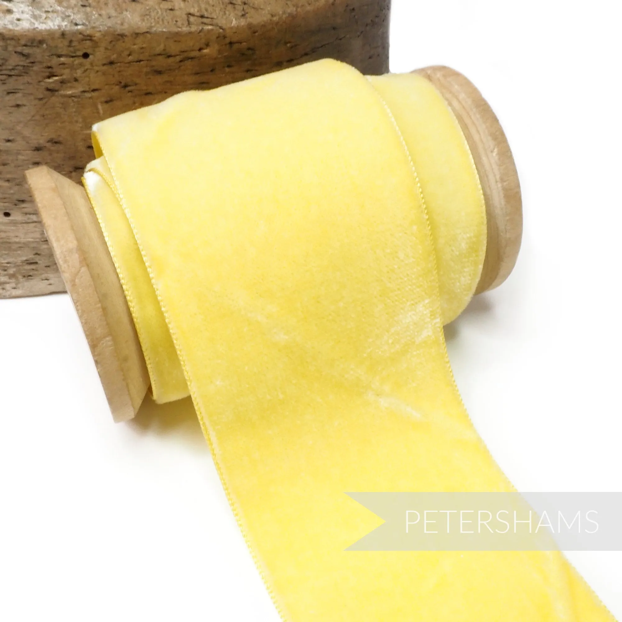 52mm Wide Vintage Velvet Ribbon - 1m