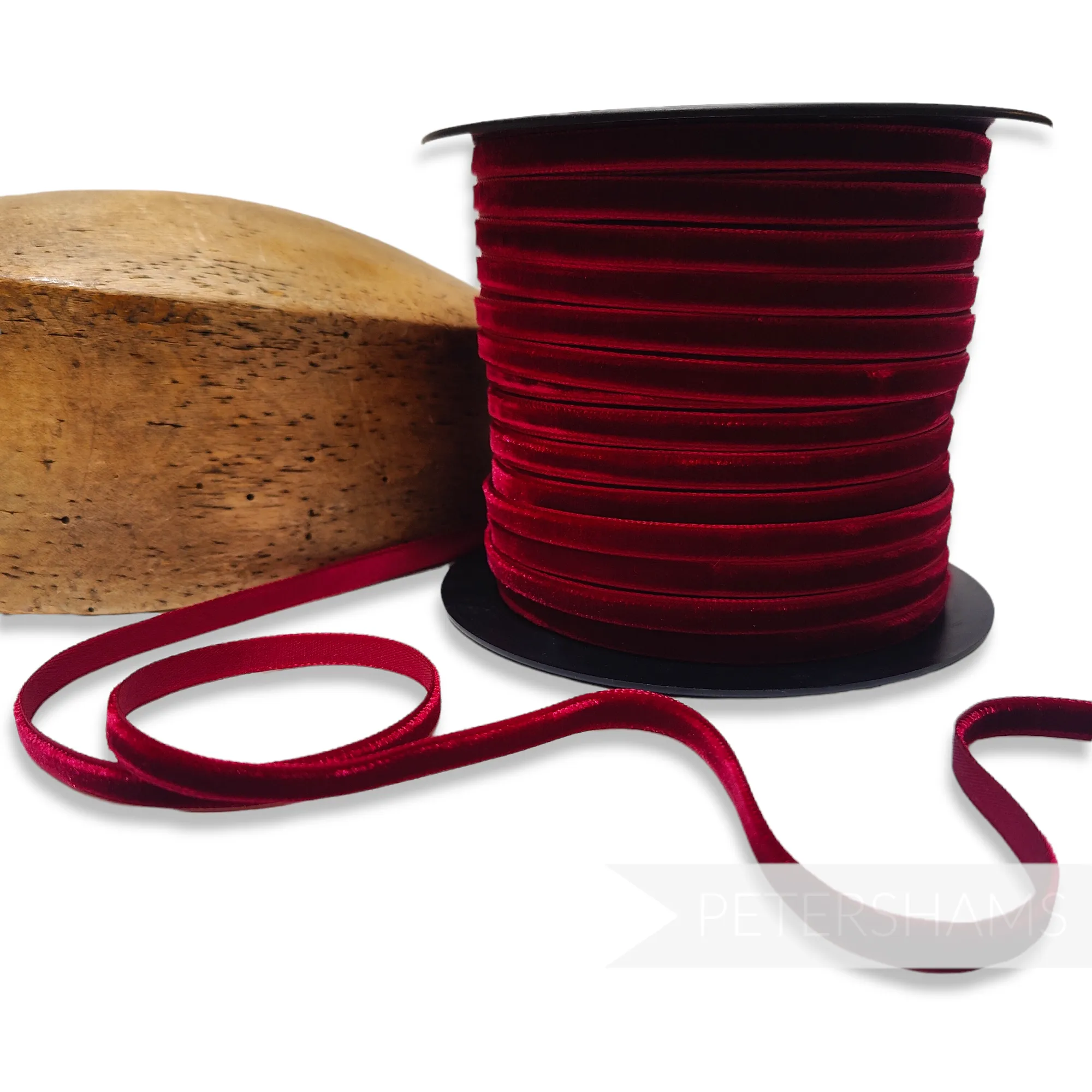 7mm French Velvet Ribbon - 1m