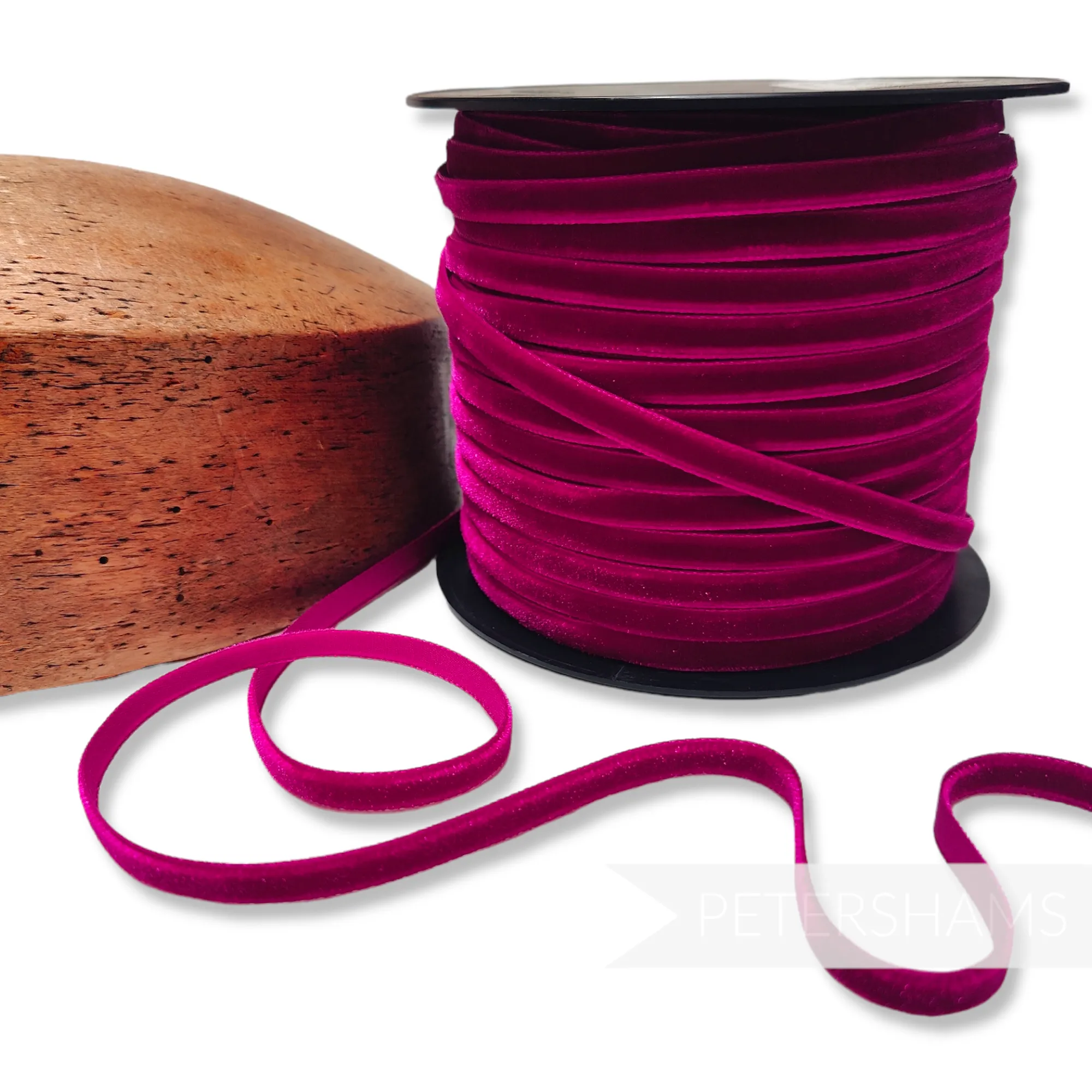 7mm French Velvet Ribbon - 1m