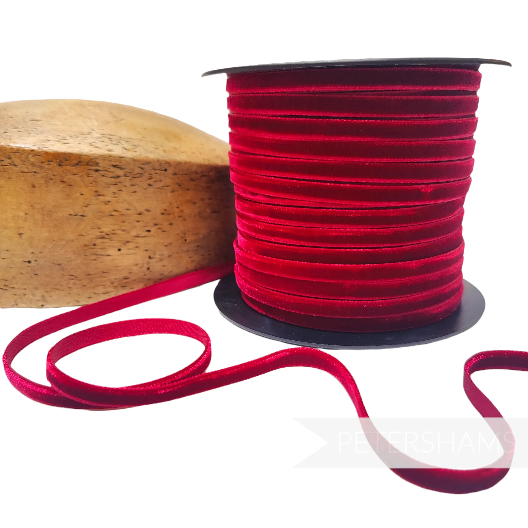 7mm French Velvet Ribbon - 1m