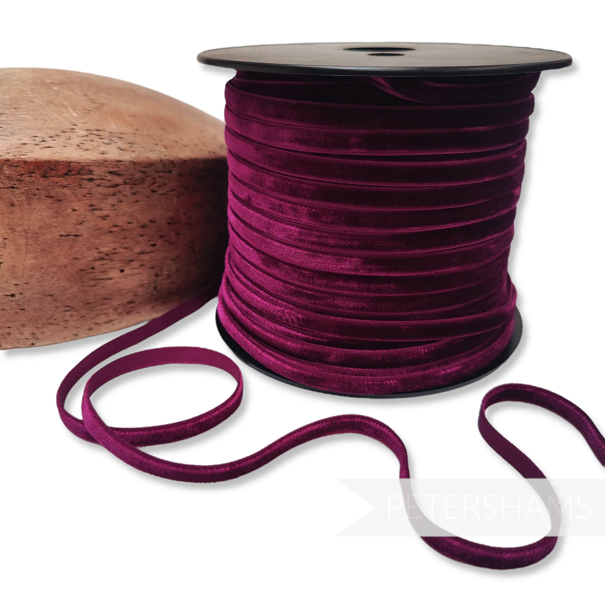 7mm French Velvet Ribbon - 1m