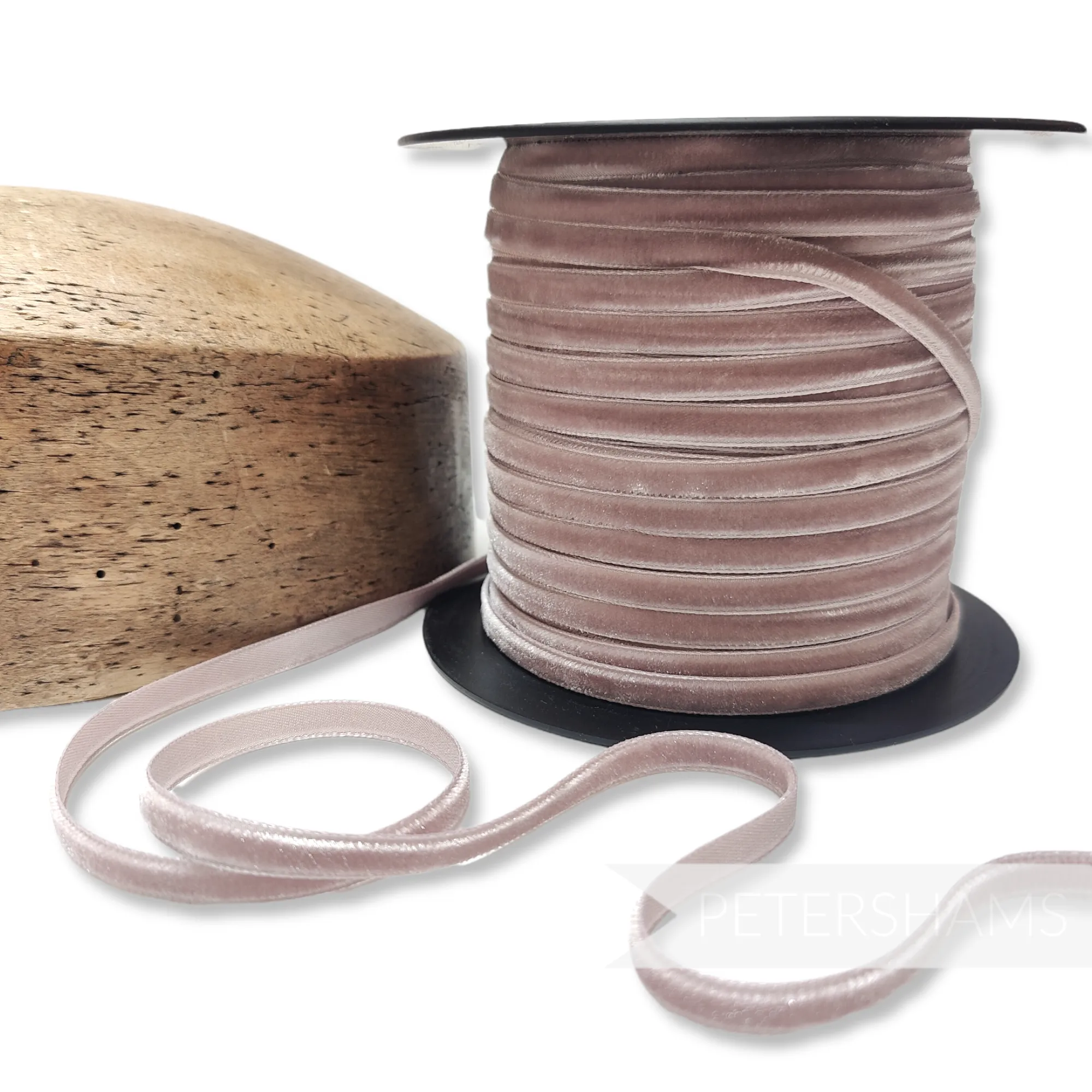 7mm French Velvet Ribbon - 1m