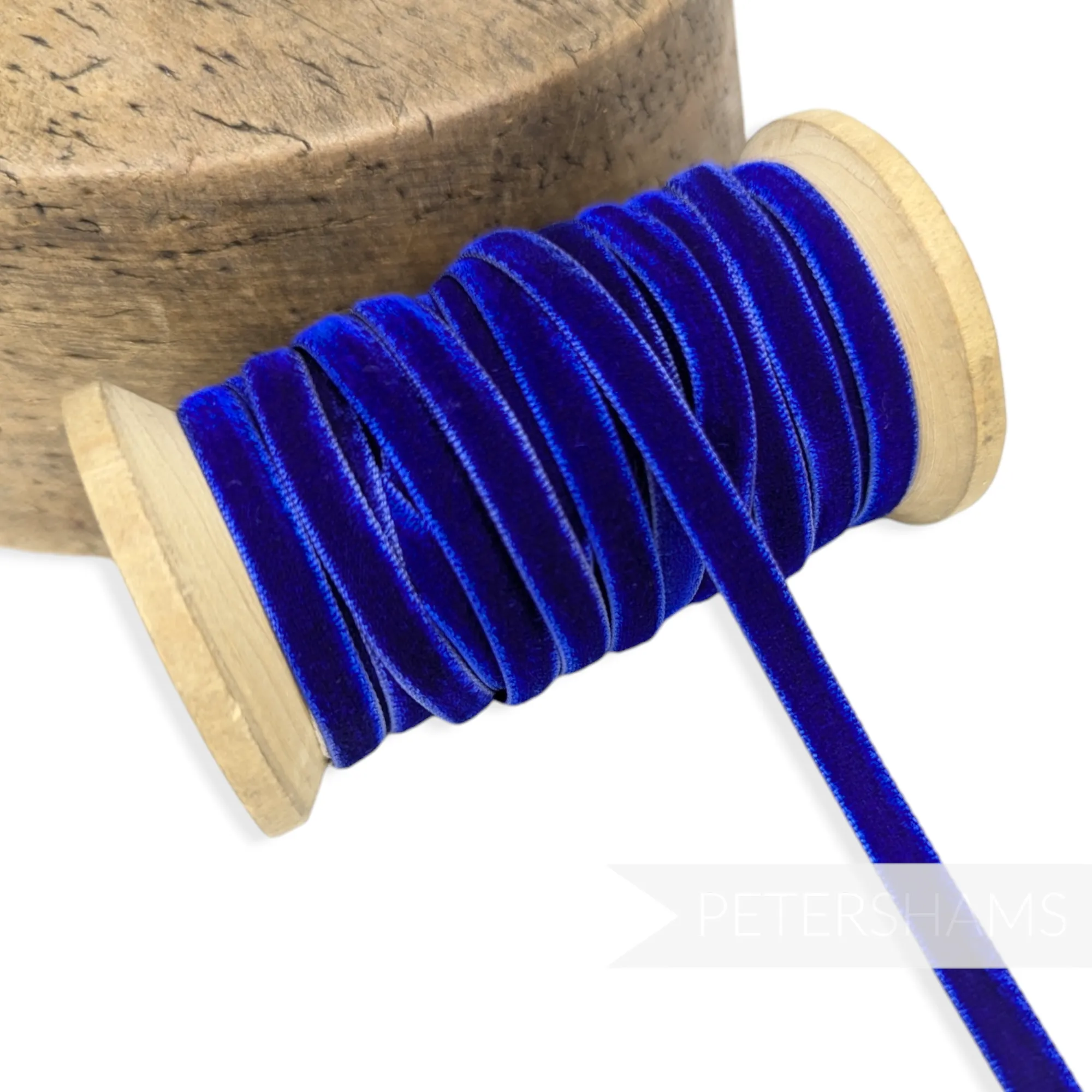 9mm Vintage Velvet Ribbon (Various Makes) - 1m