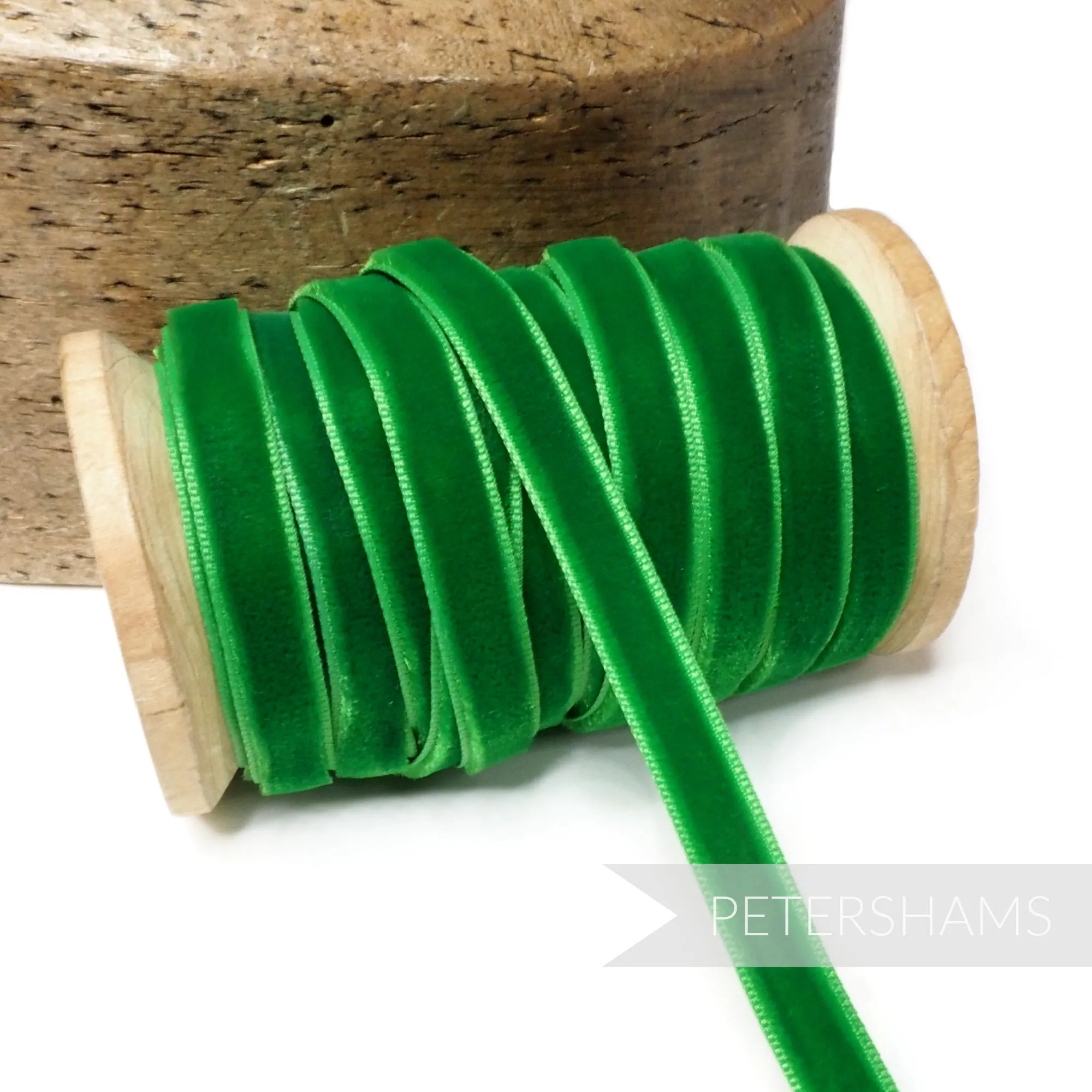 9mm Vintage Velvet Ribbon (Various Makes) - 1m