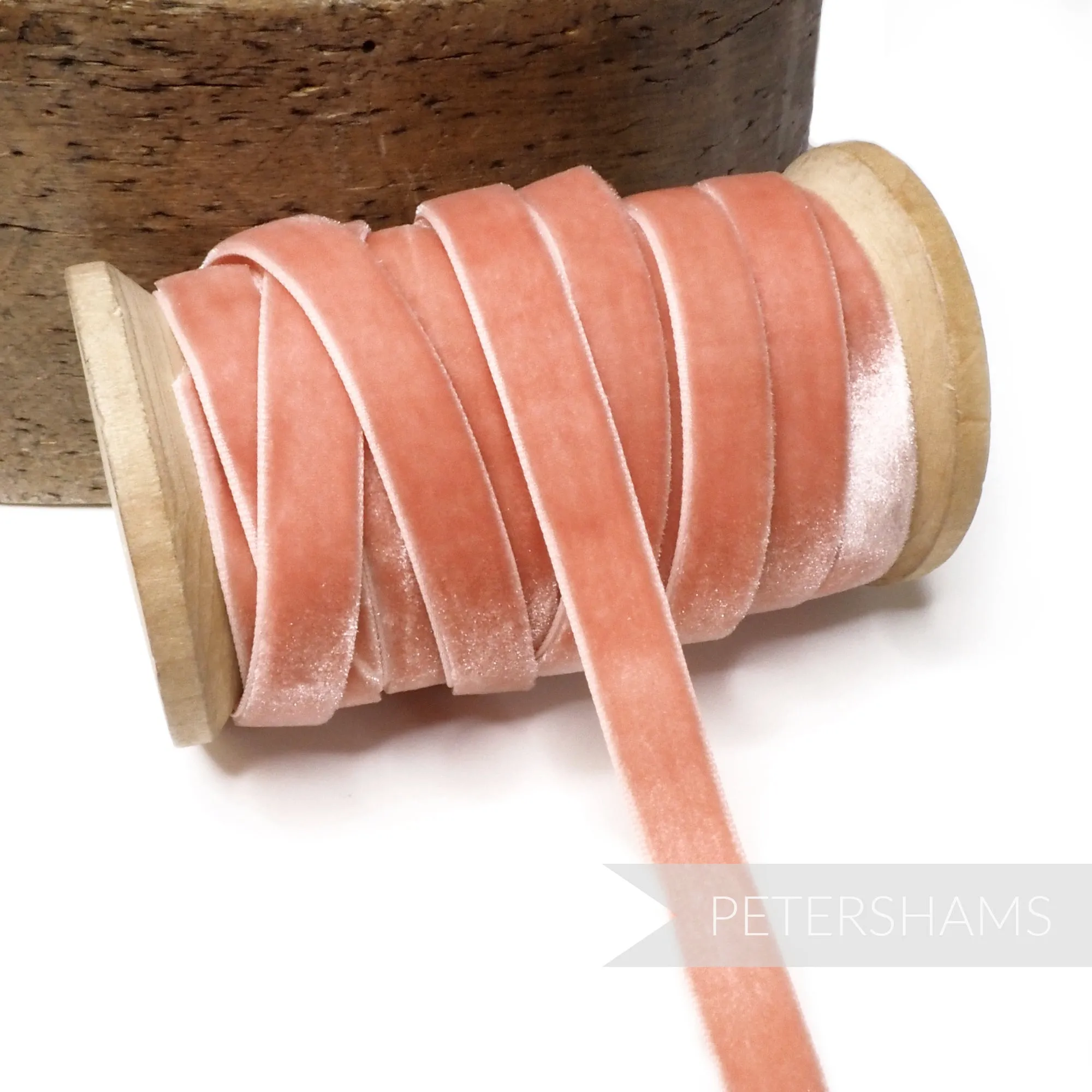 9mm Vintage Velvet Ribbon (Various Makes) - 1m