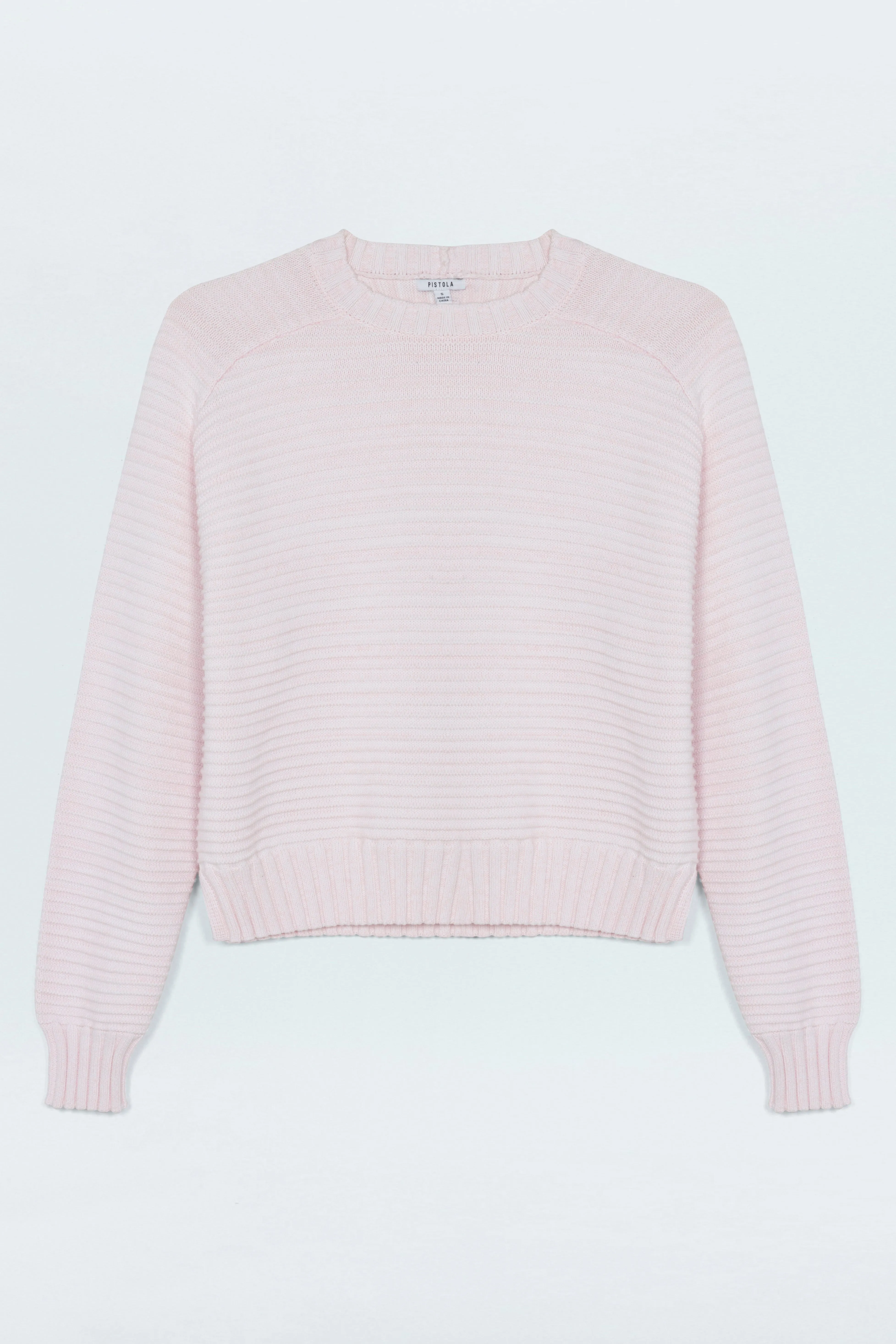 Adina Everyday Sweater - Barely Pink Marl