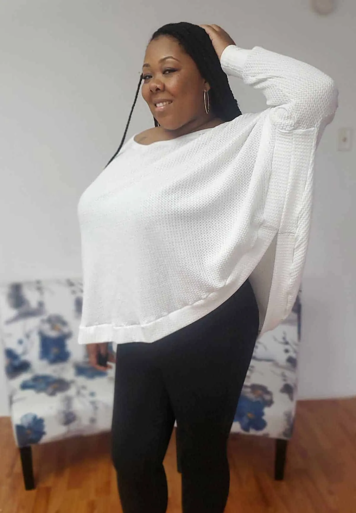Adult Olive Oversized Sweater