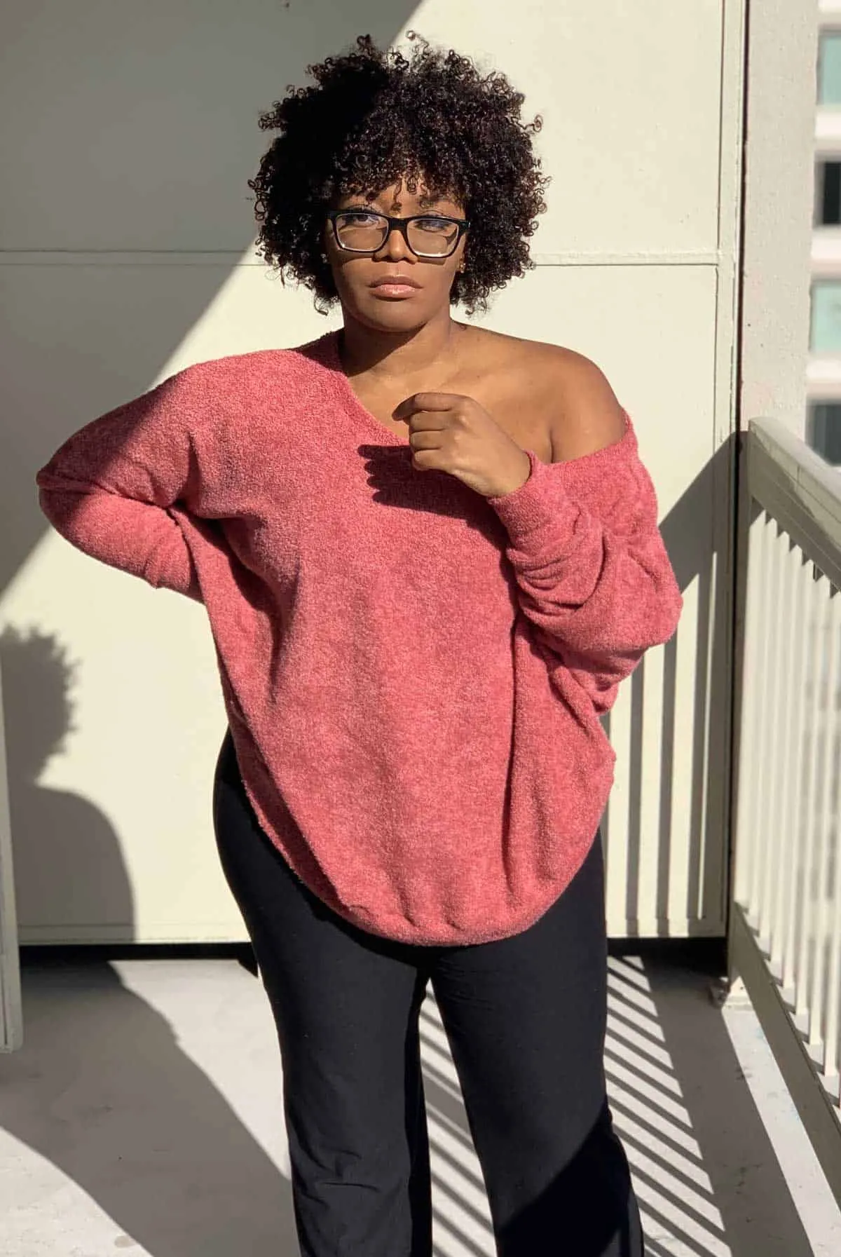 Adult Olive Oversized Sweater