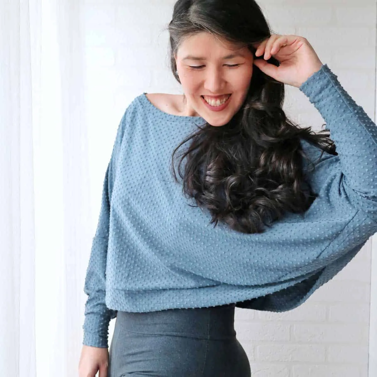 Adult Olive Oversized Sweater