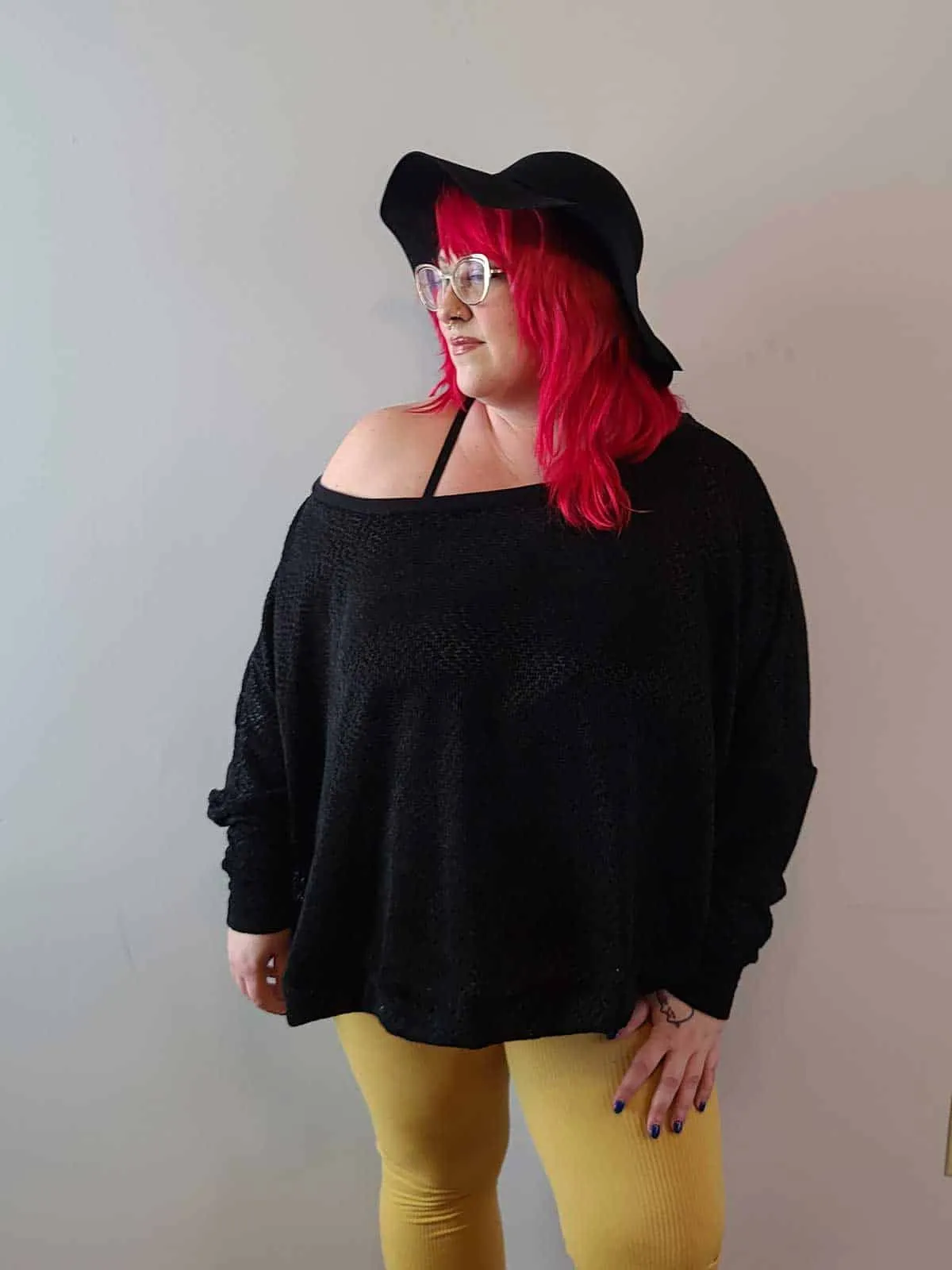 Adult Olive Oversized Sweater