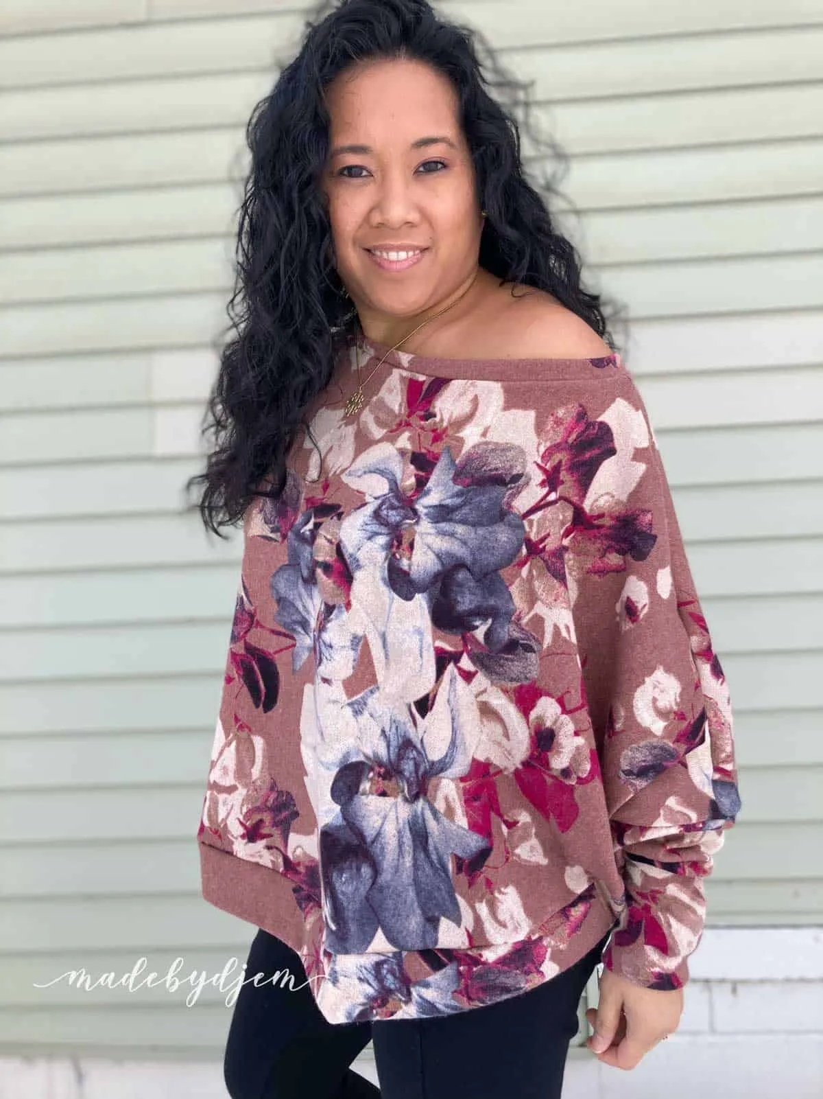 Adult Olive Oversized Sweater