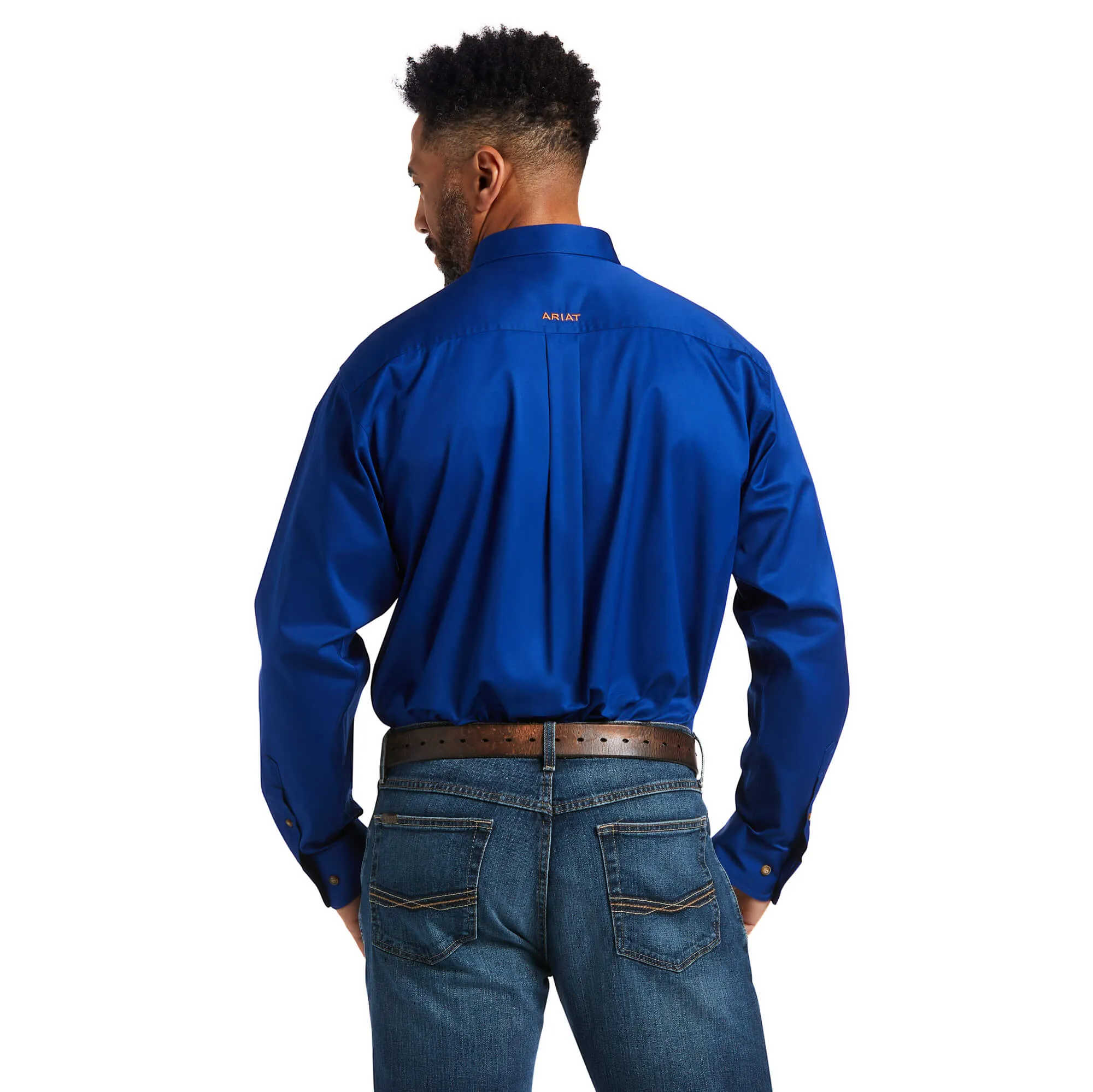 Ariat Men's Solid Twill Classic Fit Shirt