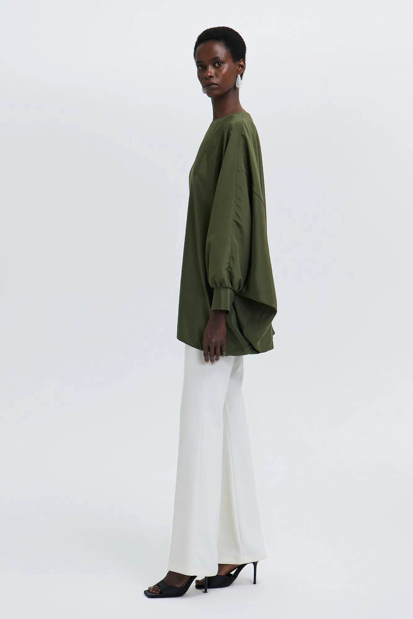 BATWING SLEEVE CUPRA TUNIC