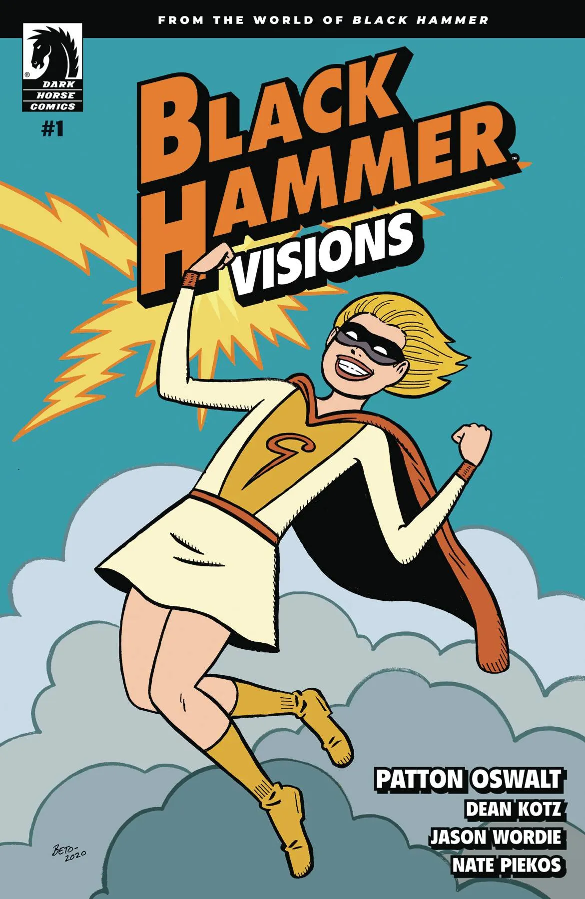 BLACK HAMMER VISIONS #1 (OF 8) HERNANDEZ STEWART VAR ED