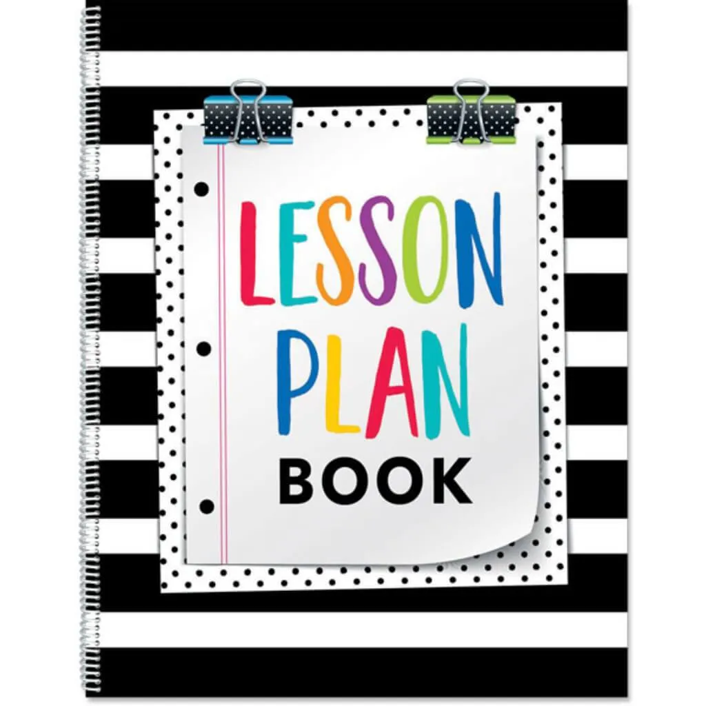 Bold & Bright Lesson Plan Book