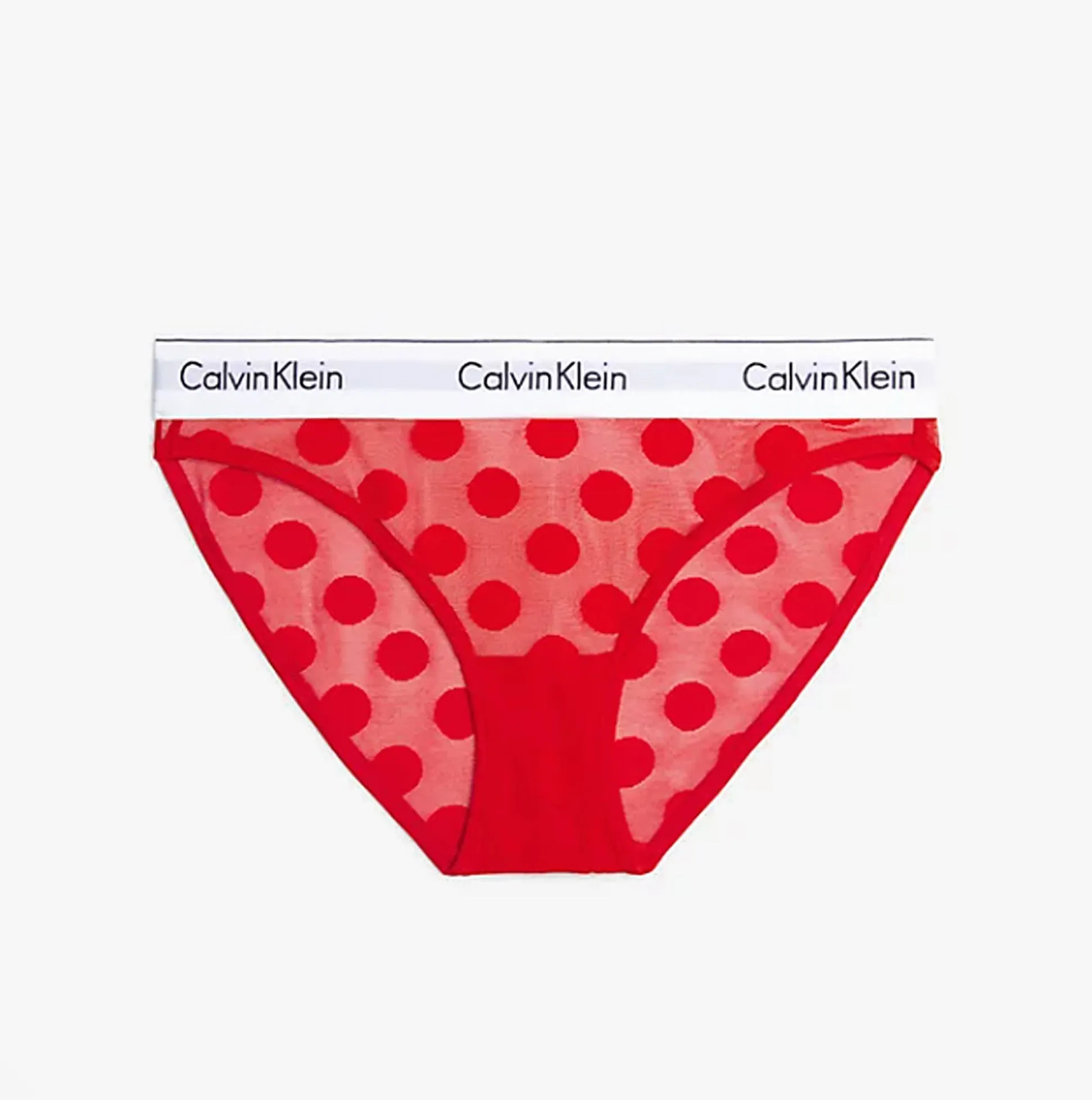Calvin Klein BIKINI XAT Womens Bikini Rouge