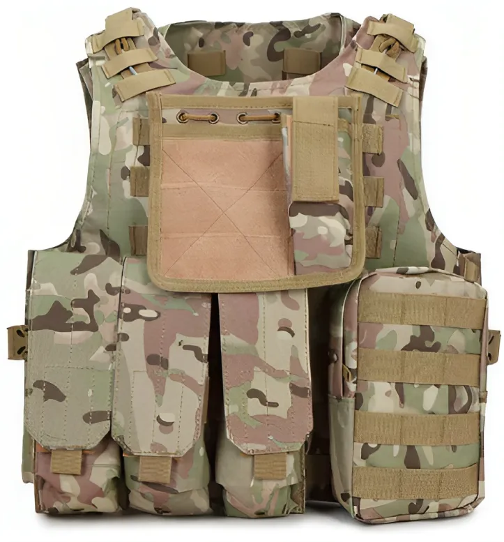 Camouflage Outdoor Amphibious Chest Vest | Outdoor Tactical Vest