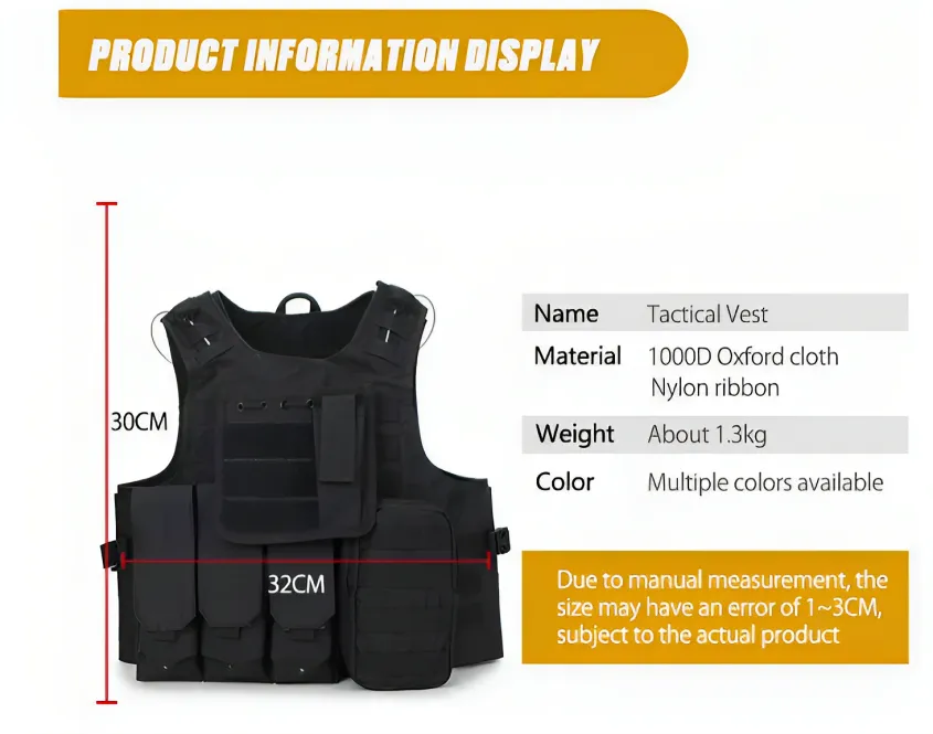 Camouflage Outdoor Amphibious Chest Vest | Outdoor Tactical Vest
