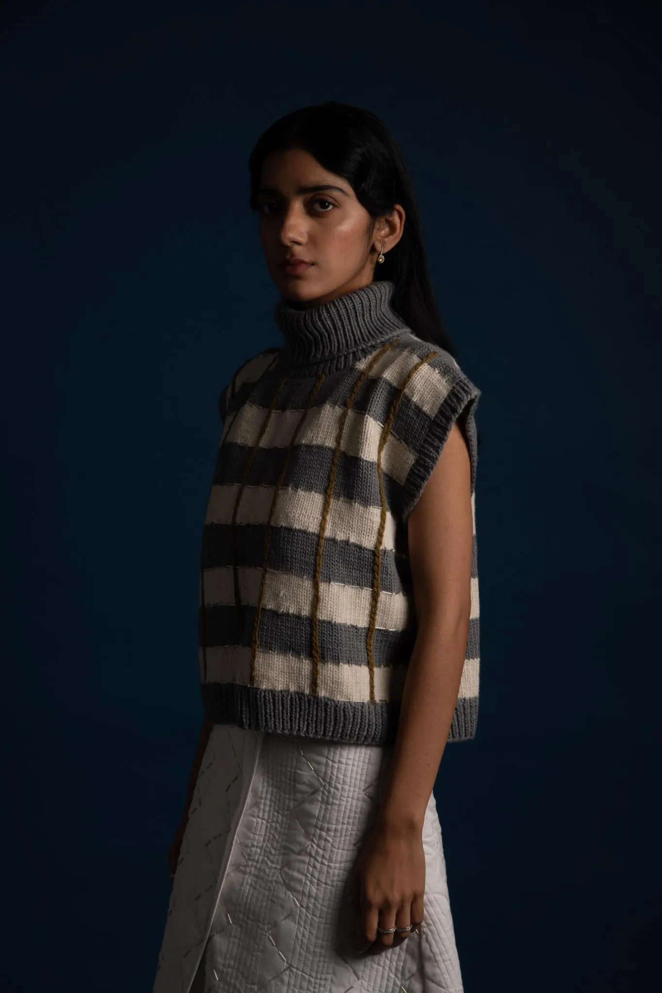 Cloud-land Unisex Turtleneck Vest