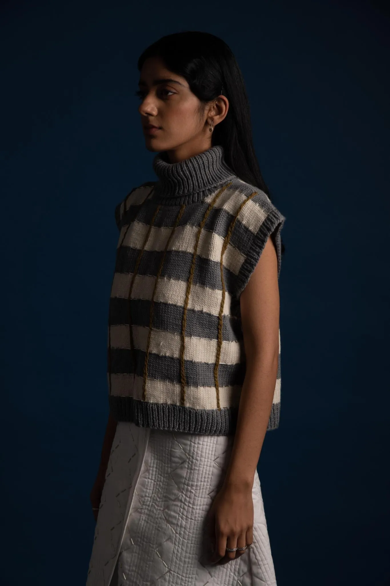 Cloud-land Unisex Turtleneck Vest
