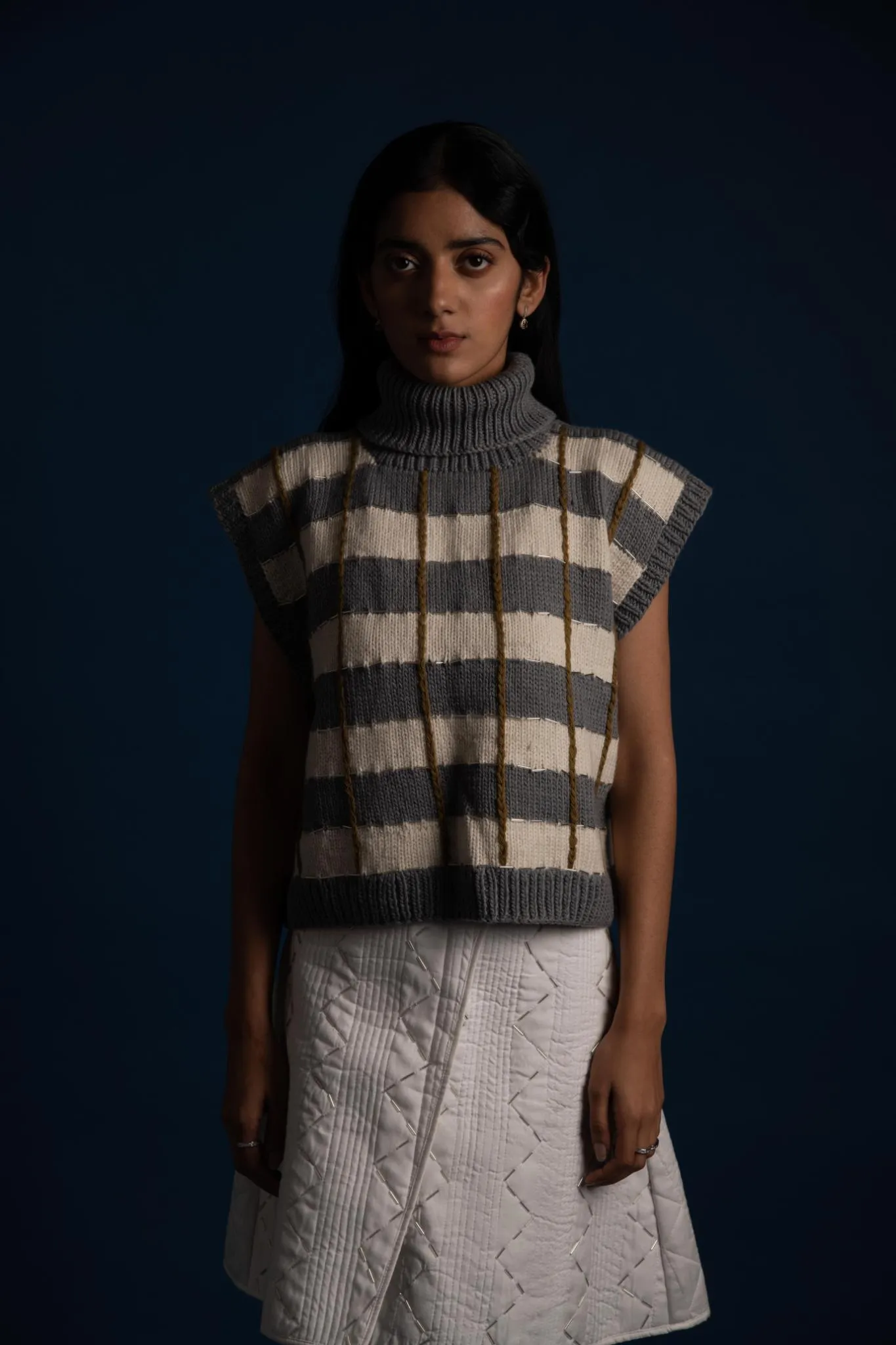 Cloud-land Unisex Turtleneck Vest