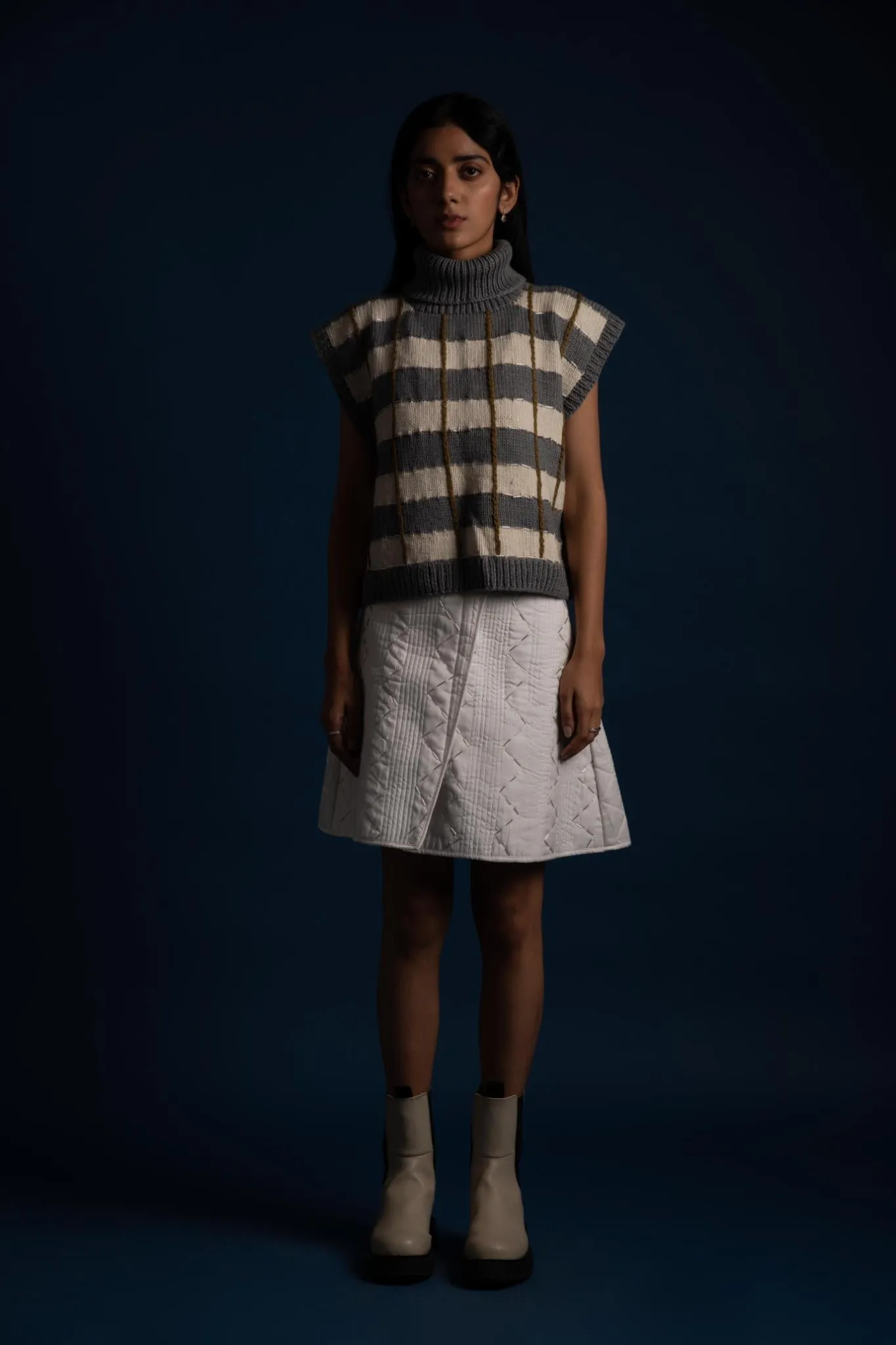 Cloud-land Unisex Turtleneck Vest