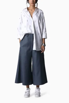 Cool blue Urban Culottes