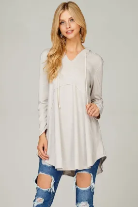 Cozy Up Hooded Tunic Sweatshirt