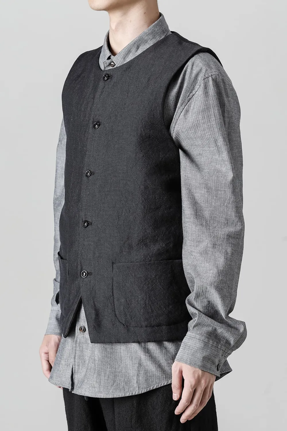 Crew Neck Gilet Padding