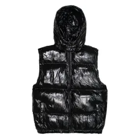 Cutty Men Vespa Fashion Padded Gilet - Black