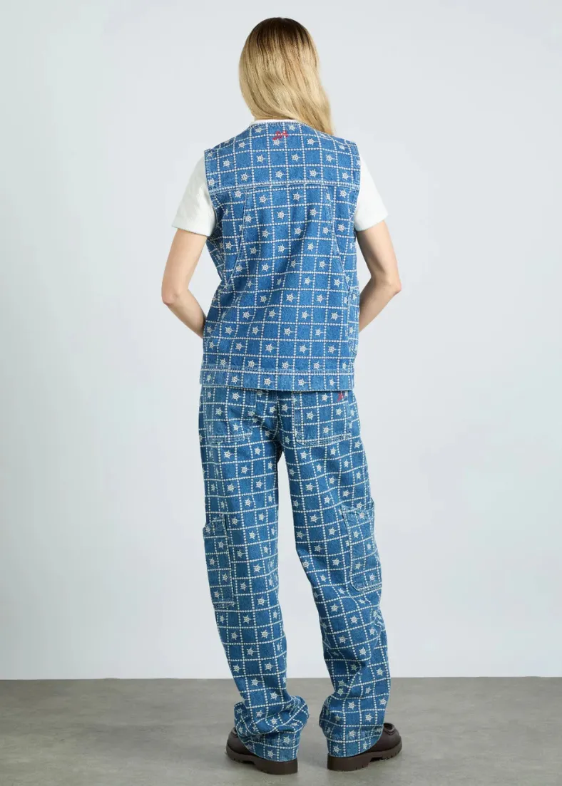Damson Madder Drew Jeans - Broderie