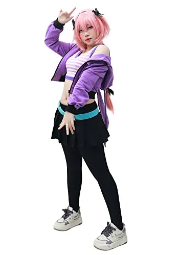 DAZCOS Womens Astolfo Memories of Trifas Cosplay Costume (Small)