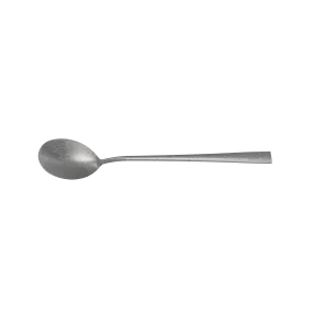 Durable 304 Stainless Steel Spoon - Snow Gray, 1 Pair