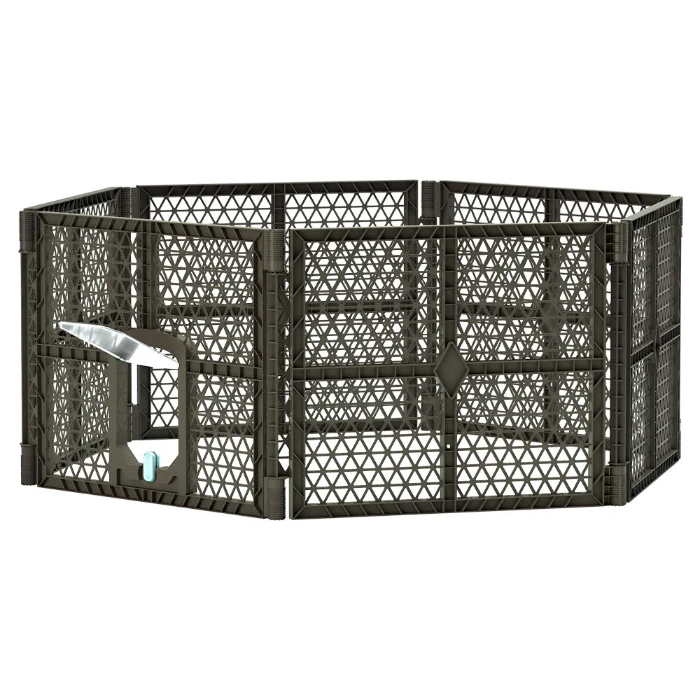 Durable 6-Panel Dog Playpen Enclosure, Foldable - i.Pet