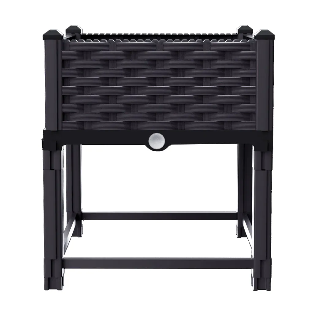 Durable PP Raised Garden Bed 40x40x23cm Planter Box Greenfingers
