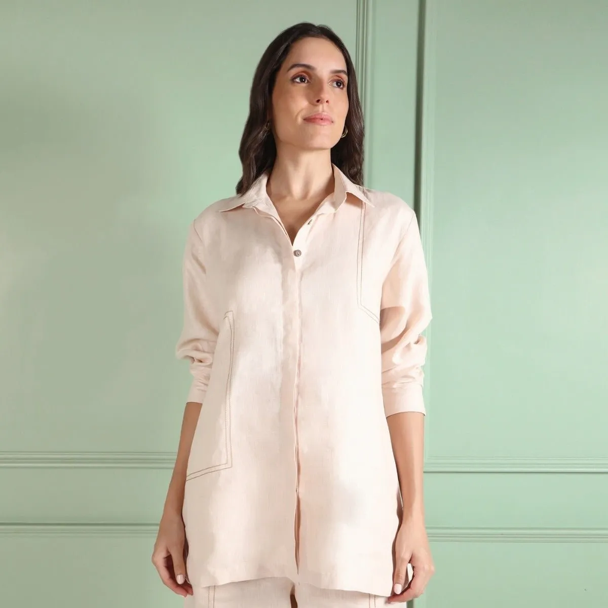 Ember - Hemp Co-ord Set - Beige