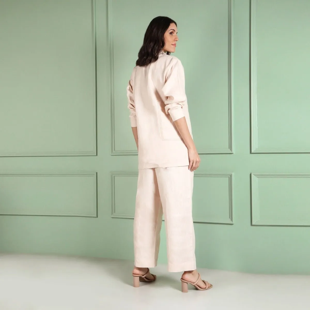 Ember - Hemp Co-ord Set - Beige