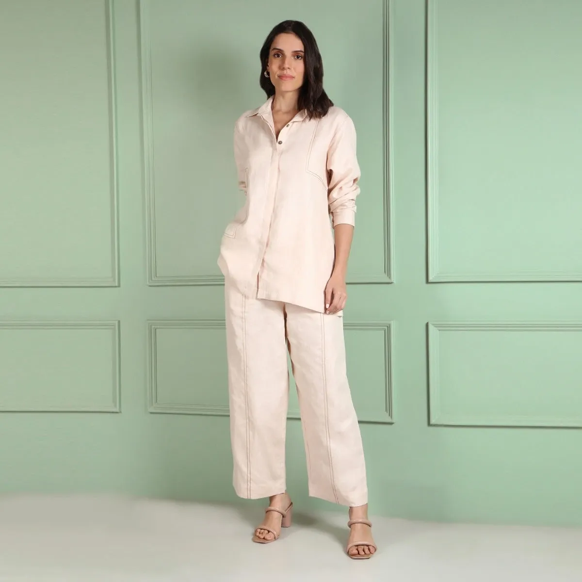 Ember - Hemp Co-ord Set - Beige