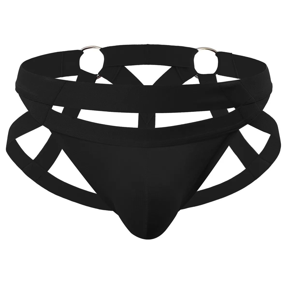 Erotic Men's Underwear / Sexy Hollow Panties for Male / Strap Harness Lingerie