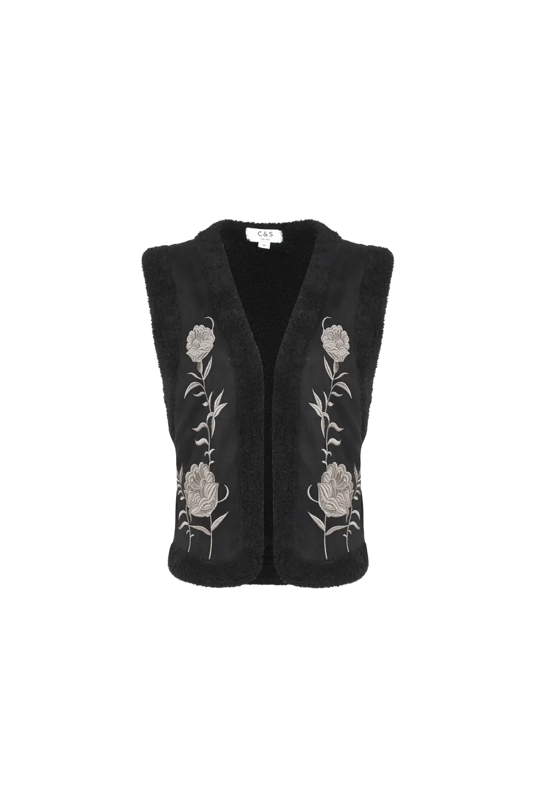 Flora gilet | Black
