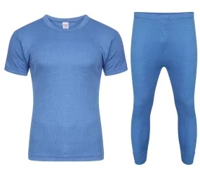 FULL SET BLUE WITH SHORT SLEEVE T-SHIRT