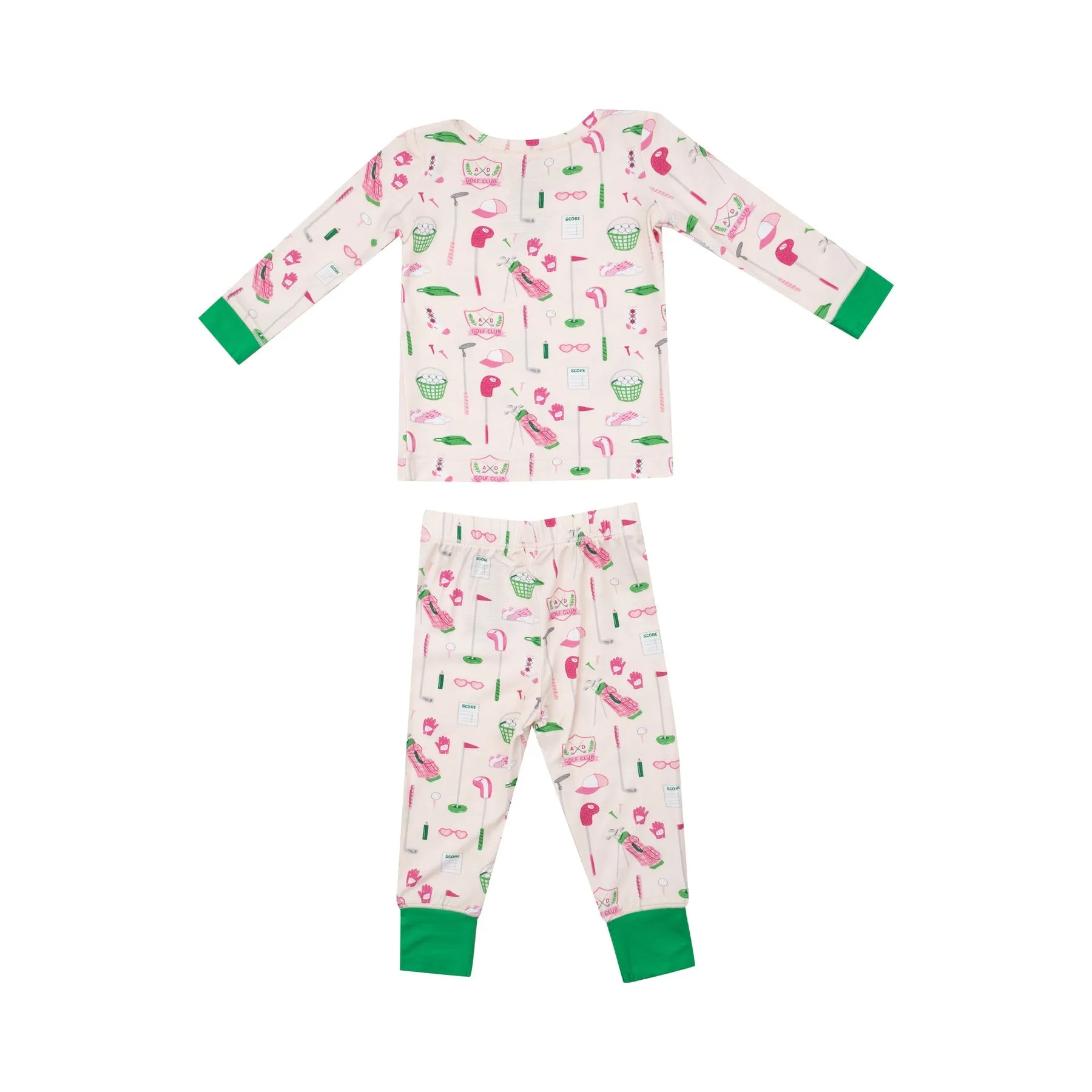 Golf Club Pink - LS PJ Set - Size 5