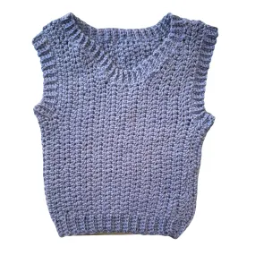 Hand Crocheted Sweater Vest