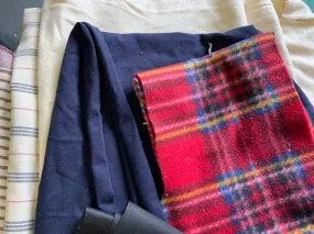 HUGE MIXED Remnant Pack  - over 3kg  (approx) of pieces of  Fabrics  for patchwork and similar projects