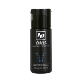 Id Velvet Silicone Lubricant 30ml (1 Fl Oz)